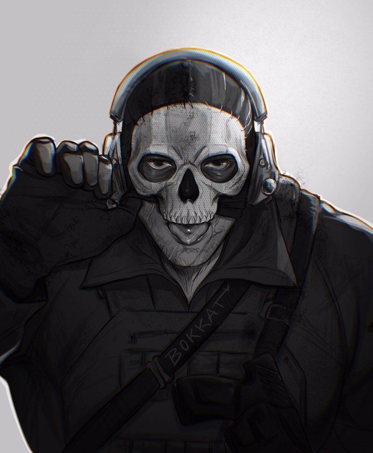 Simon 'Ghost' Riley 🪖 (Call of Duty) 