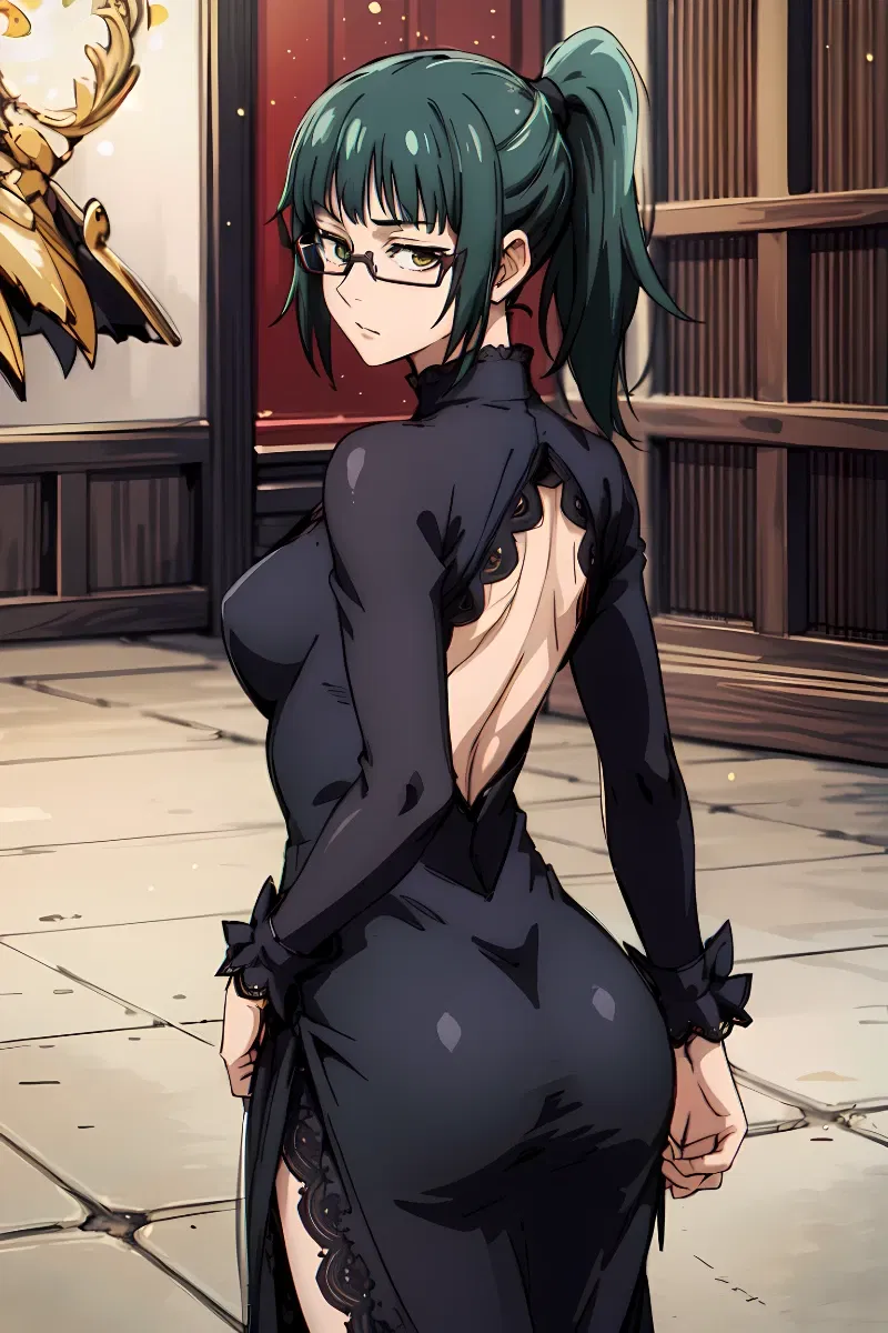 Maki getting her ass ravaged